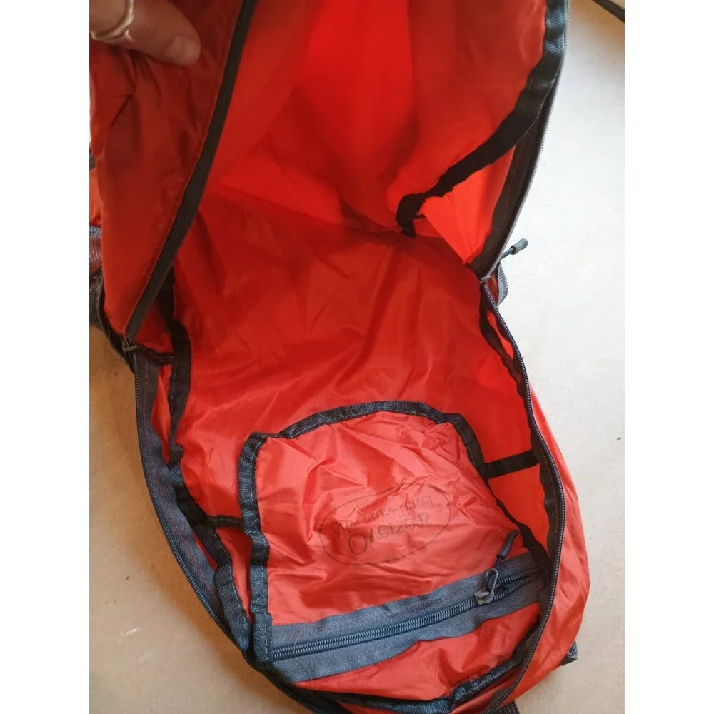 Overseas Packable Backpack Lightweight Orange Adventure Travel